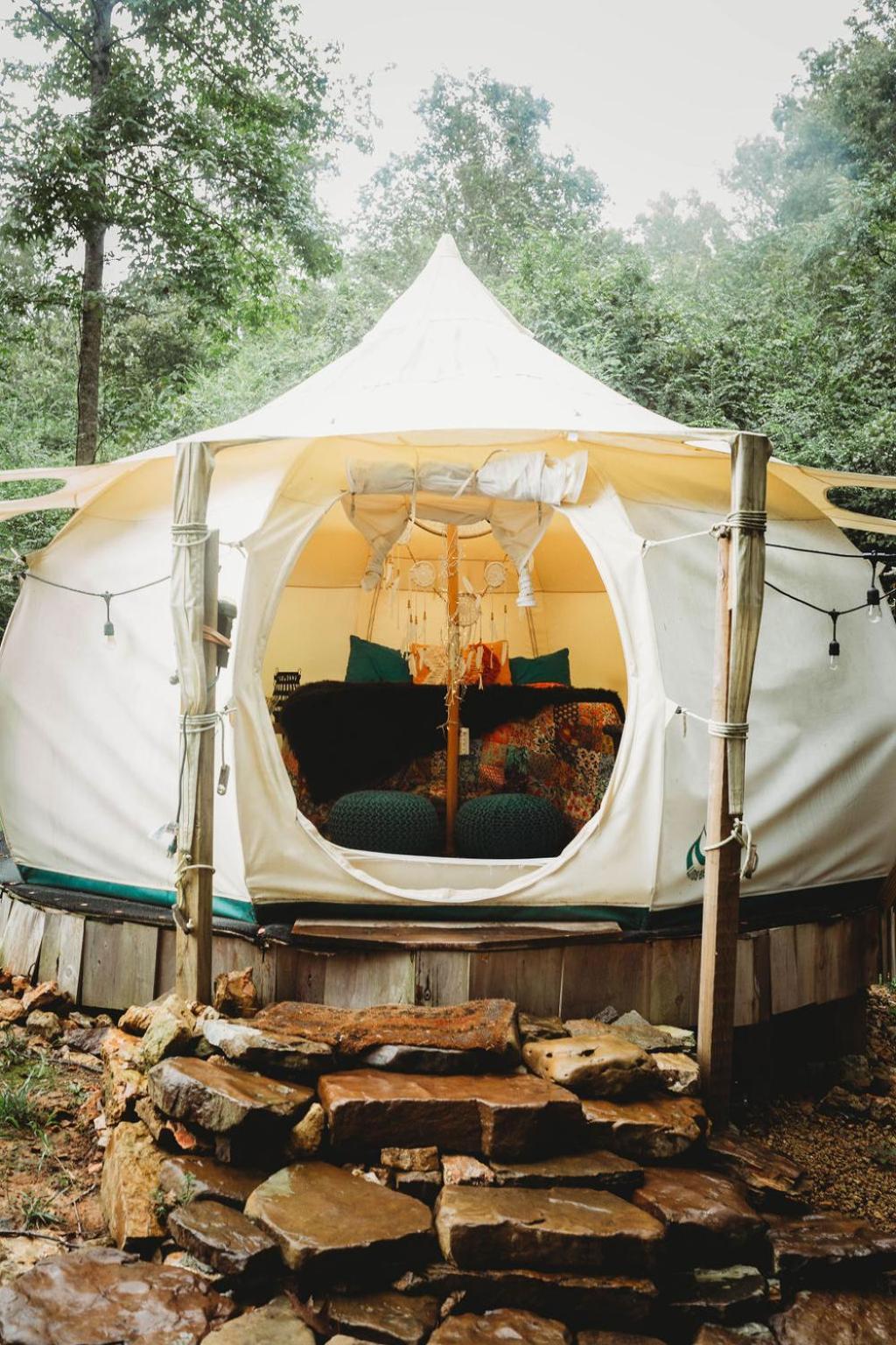 Rogersville The Pisces-A Stargazing, Luxury Glamping Tent מראה חיצוני תמונה